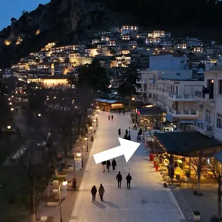Promenade In City Centre Berat